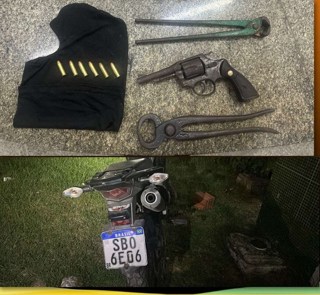 Operação policial resulta na captura de três indivíduos ligados a grupo criminoso e na apreensão de arma no Bom Jardim, Fortaleza.