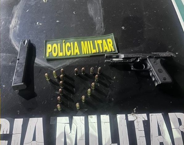Polícia Militar captura indivíduo portando arma no bairro Bom Jardim, em Fortaleza