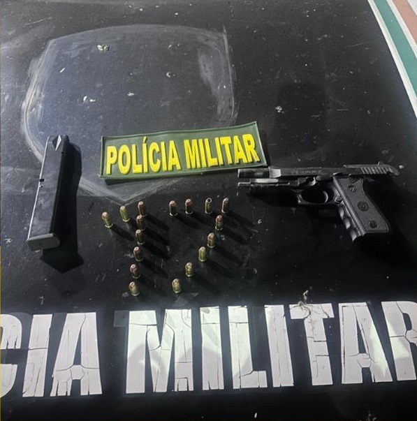 Polícia Militar captura indivíduo portando arma no bairro Bom Jardim, em Fortaleza