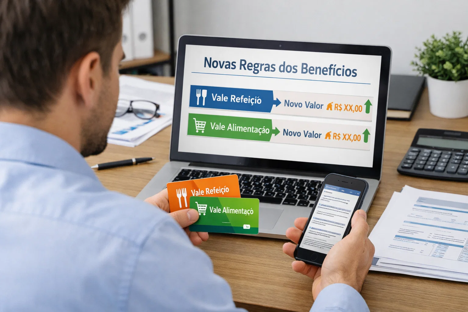 Novas regras para o uso de Vale-Refeição e Vale-Alimentação entram em vigor em fevereiro; confira as mudanças