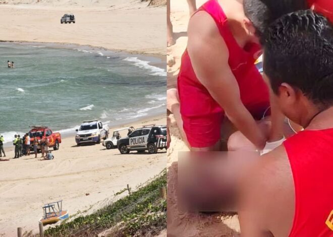 Tragédia na Praia de Canoa Quebrada: Idoso perde a vida após se afogar