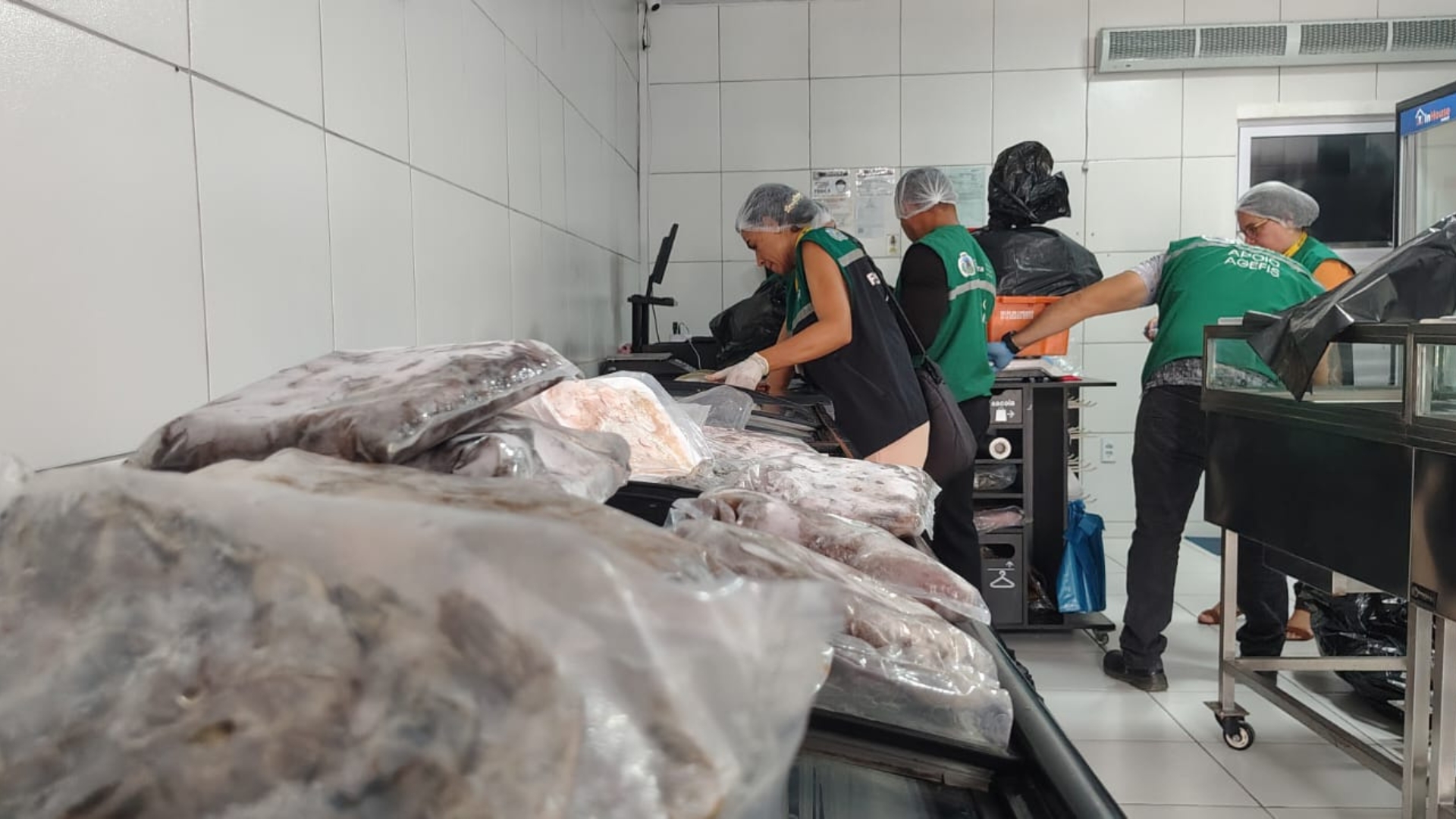 Polícia apreende grande quantidade de peixes ilegais em operação em Fortaleza