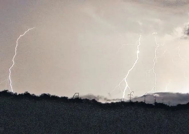 Ceará ultrapassa marca histórica de raios em 2025 com 204 mil registros só em 2026