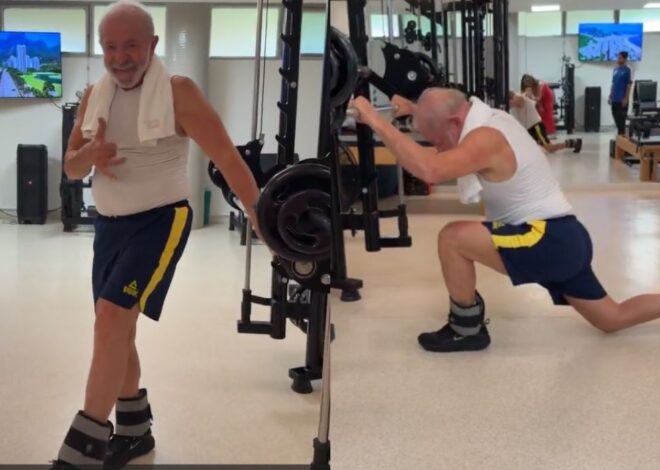 Janja mostra Lula se exercitando ao vivo nas redes sociais: “Quem sabe, faz!”
