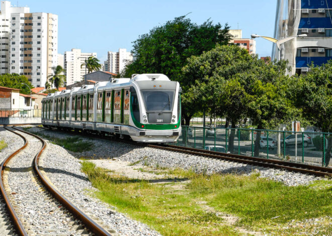 Horário Especial de Funcionamento do Metrô e VLT em Fortaleza Durante o Feriado de Tiradentes; Confira os Detalhes